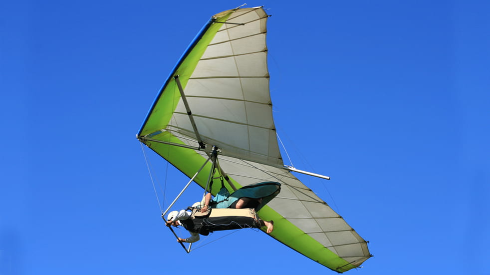 Best adrenaline days out: hang gliding